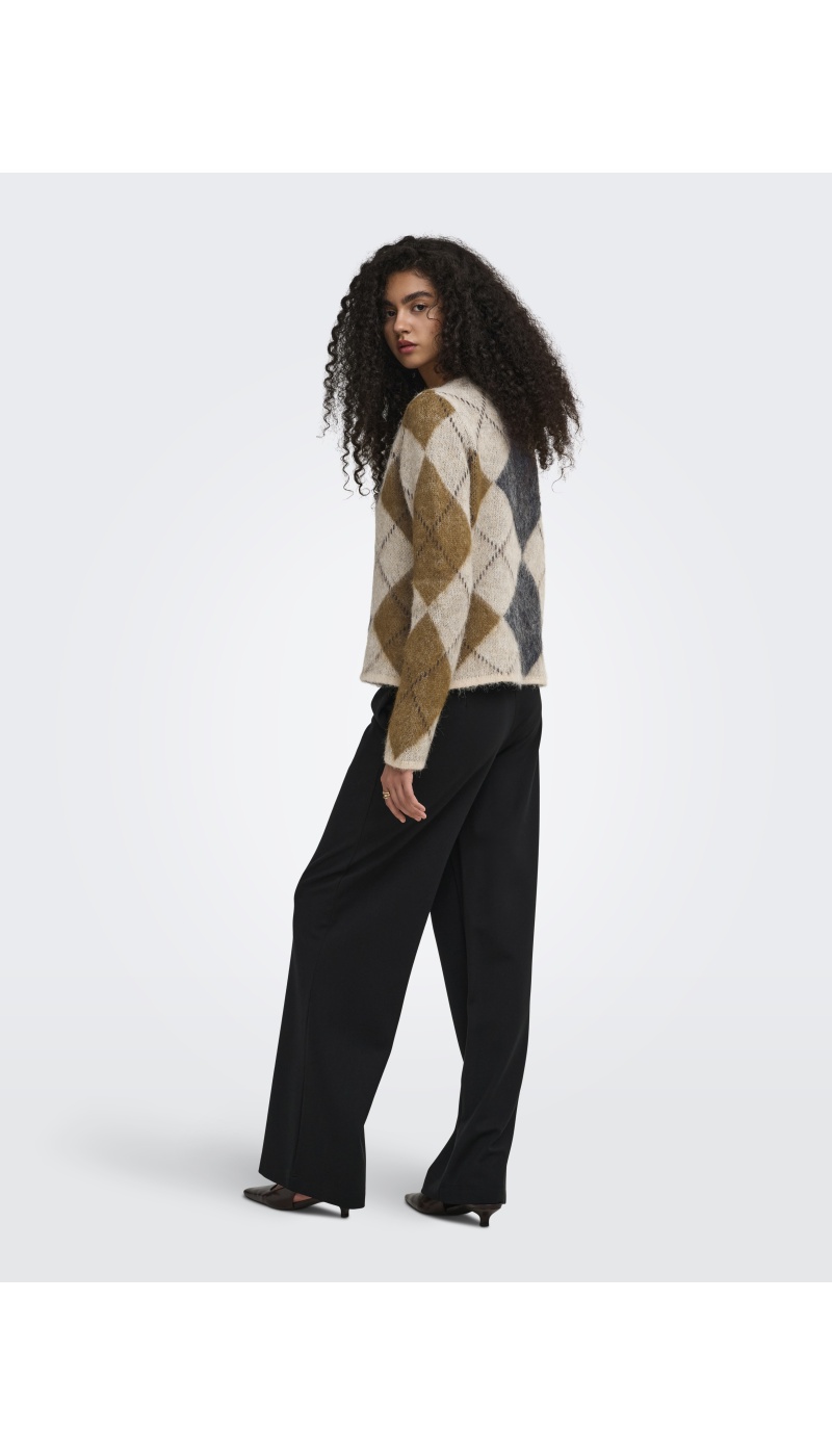 Gilet Maille Oatmeal ONLNOEME ONLY - 5 | TOP